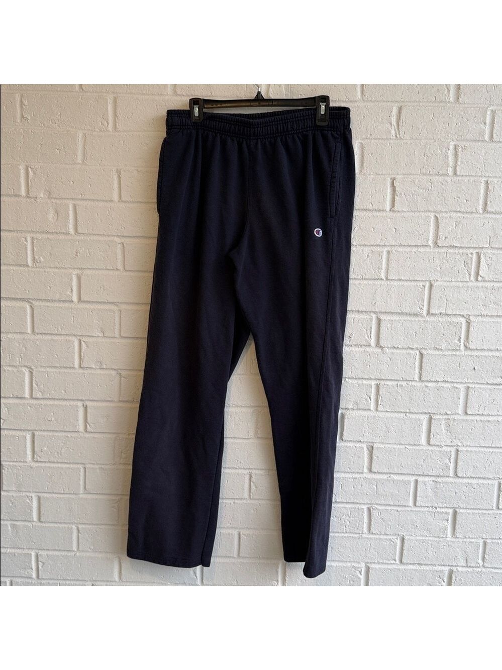 Champion Men's Blue Joggers. Stretch Waistband with Drawstring Size XL